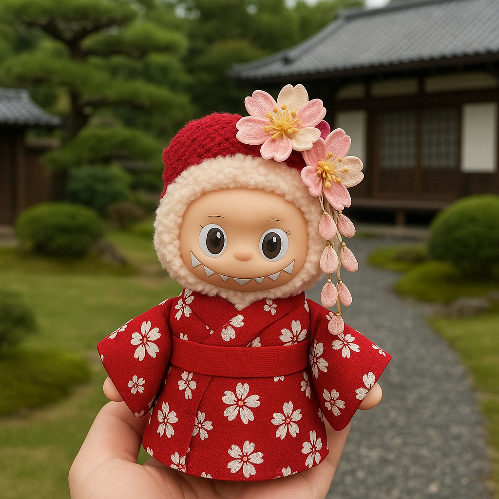 Labubu 和风换装